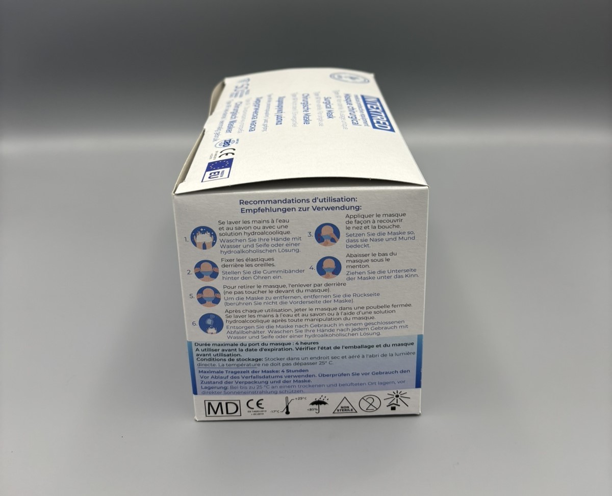 Kirurgiske mundbind — Type IIR — billede 2